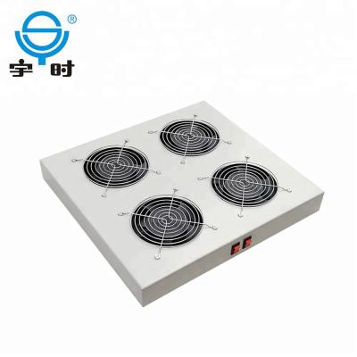 China SPCC Cooling System Server Rack Fan Unit With Switch , With 1 Pcs Fan Unit for sale