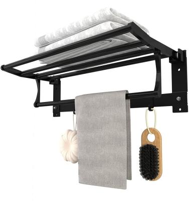 China Quality Sustainable Height Towel Wall Mounted Stainless Steel Towel Racks For Bathroom for sale