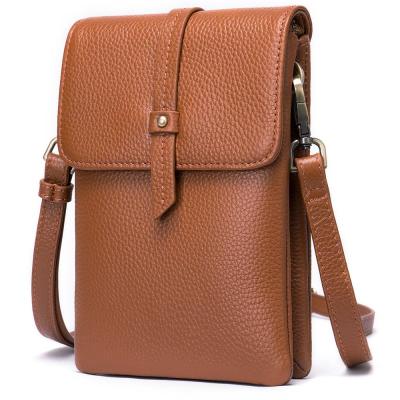 China Westal Durable 7561 Fashional Designer Handbags Pinch For Women Women Messenger Bags Cell Phone Bag Genuine Leather Cross - Body for sale