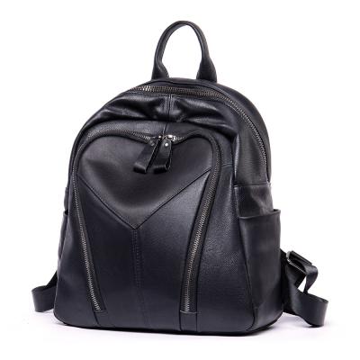 China Westal 6528 waterproof vintage stretching real leather schoolbag women's backpack school women's bagpack backpack real leather schoolbag for sale