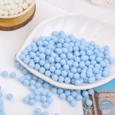 China DIY jewelry making multi-coloroptionalnon-porous acrylic solid colorbeads candy color children'sDIY beads 500g/packDK001 for sale