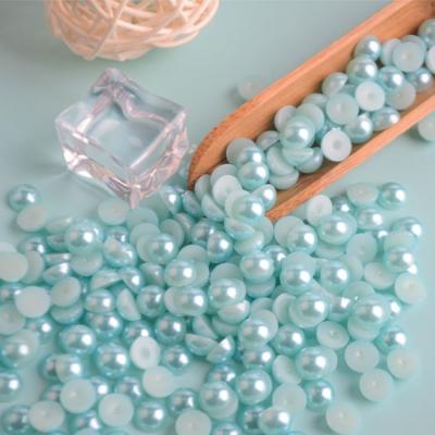 China High Quality Imitation Synthetic Half Pearl ABS Pearl Handmade Pearl Accessories Round Imitation Pearl Accessories Wholesale for sale