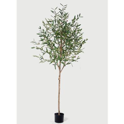 China New Fake Olive Tree Indoor Home Garden Artificial Olive Trees Decorative Ornamental Art Decor Designs 2021 for sale