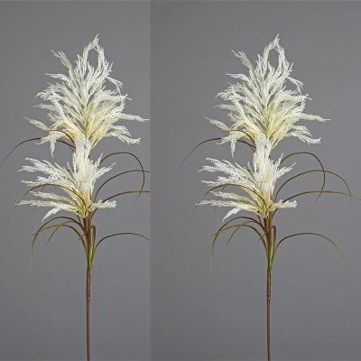 China Art Decor Wholesale Cheap Price Colorful Artificial Pampas Grass For Plants Layouts for sale