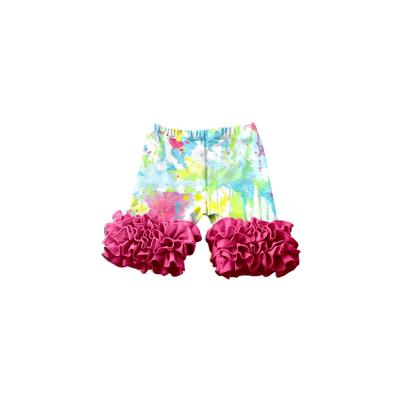 China Breathable Kids Summer Shorts Colorful Fabric Pleated Casual In Wholesale for sale