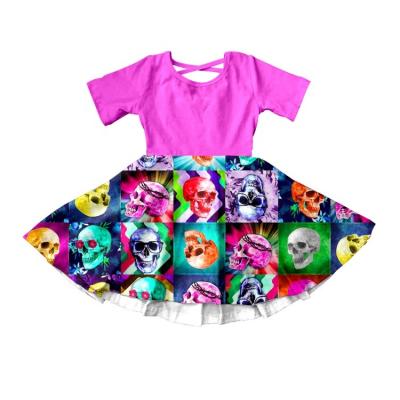 China Newest Breathable Hot Selling Kids Baby Girls Baby Girls Dresses Cute Summer Toddler Dress Milk Silk for sale