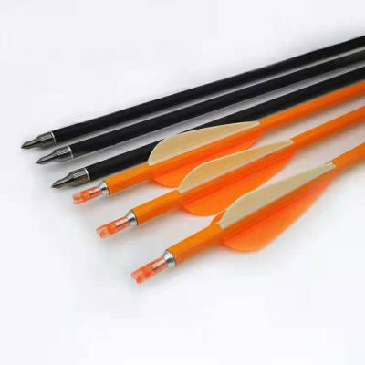 China Hunting Archery Carbon Fiber 30 Inch Hunting Arrows Suitable For Recurve Bow And Compound Bow for sale