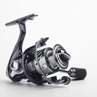 China Right Hand 9+1 Shaft Metal Fishing Reel Spinning Wheel Cast Rod Fishing Reel for sale