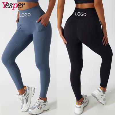 China Eco-Friendly Recycled Yoga Gaiters Workout Fitness Yoga Gaiters Belt Breathable Women Fitness Gaiters High Top With Pocket for sale