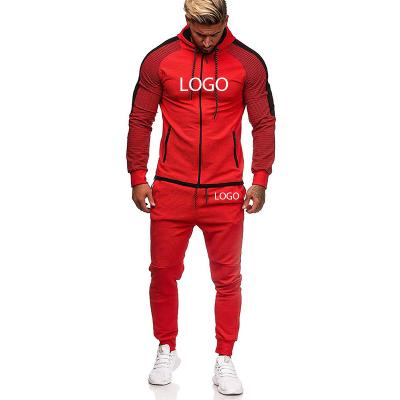 China Breathable Pull Over Sport Tracksuit And Zipper Workout Black Custom Printing Hoodies For Men for sale