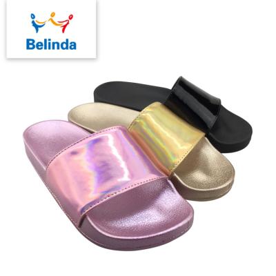 China New Design Ladies Shoes Mules Shoes Women Slipper Anti-slippery Flat Slide Sandal for sale