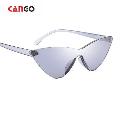 China Fashion Cat Trendy Fashion Sunglasses Fashion Sunglasses Full Frame Square Oversized Rimless Sunglasses for sale