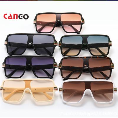 China Trendy Fashion Tortoiseshell UV400 Sun Glasses Large Square Luxury Oversized Durable Sunglasses Men For Men for sale