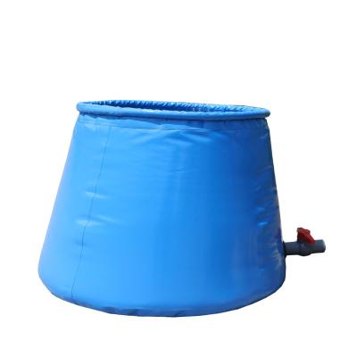 China Customizable double sided coating hot sale water storage collapsible onion shaped PVC tank for tour tank for sale