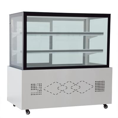 China Best Single-temperature Quality Artisan Glass Door Cake Display Cabinet for sale