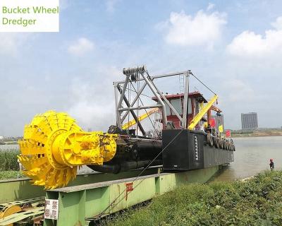 China Hotels Bucket Wheel Dredger For Cohesive Soil for sale