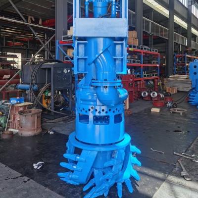 China Vertical Driven Hydraulic Submerged Slurry Pump Submersible Excavator Mud Dredging Pump for sale