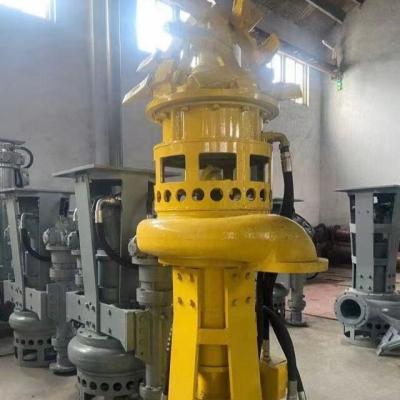 China Vertical Submersible Slurry Pump Submersible Dredge Pump With Cutter Head for sale