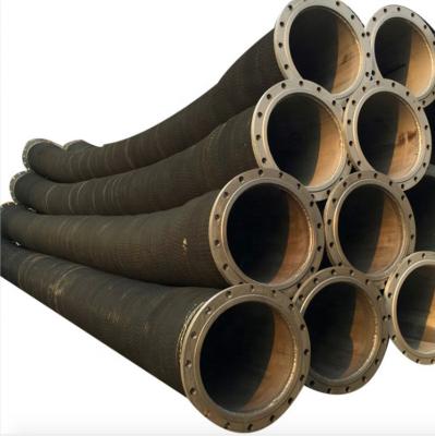 China Marine Flexible Rubber Hose With Flange for sale