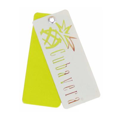 China Reused Custom T-shirt Custmized Logo Hang Tag For Product Presentation Hot Selling Taggs Apparel Materials Punch Material for sale