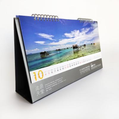 China Wholesale Professional Cheap Custom Colored Short Term Table Desk Calendar 2021 Daily 365 Day Calendar for sale