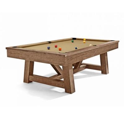 China Modern luxury commercial adult pool tables manufacturers style solid wood and popular slates style 9 foot pool table fourth for sale for sale