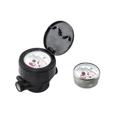 China Residential/Domestic Single-Jet Water Meter Class C/R160 Plastic Body/Dry Compound With External Calibration S.S. Can Register IP68 for sale