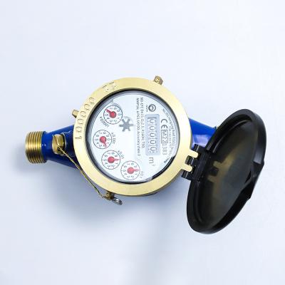 China Semi-dry/liquid filled type residential/domestic water meter class C/R80/R160/residential/Multi-jet corrosion resistance for sale