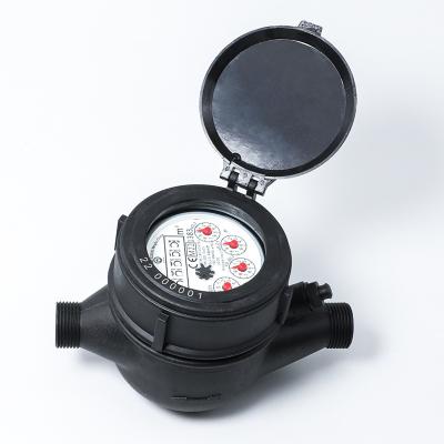 China Residential/Domestic Multi-jet Water Meter Class Dry Plastic Body B/R80/Directly Reading for sale