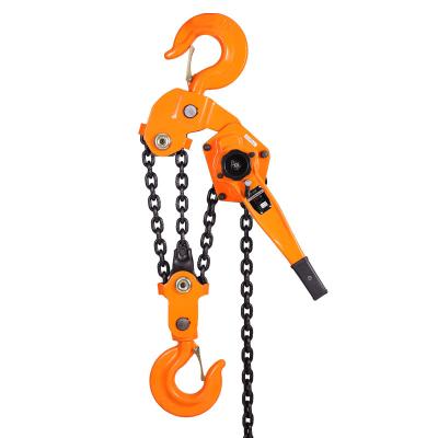 China High Quality 0.25-9 Ton Easy Carry Manual Operated Lever Block Hand Chain Pulley Crane For Lifting for sale