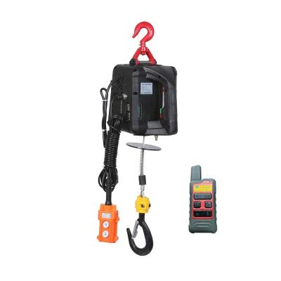 China Hotels Factory Price Electric Crane Block Portable Hand Winch Pull Hoist House Wire Rope Hoist for sale