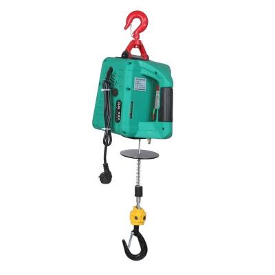 China Hotels Portable Electric Winch Radio Direct Selling Household 110v/220v Remote Control Rope Hoist for sale