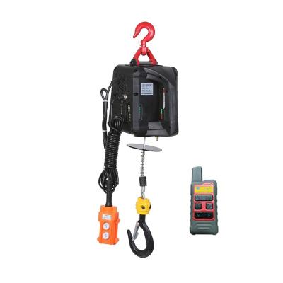 China Hotels 100kg 200kg 300kg 500kg Portable Electric Lifting Steel Wire Rope Hoist Towing Rope for sale