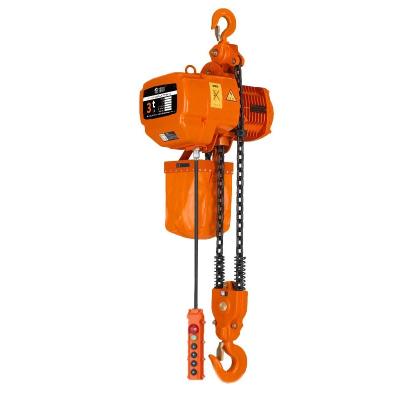 China Factory Supply 5t 6m Trolley Wireless Remote Control Motorized Electric Chain Hoist Direct Winch Hook Electric Chain Hoist 0.5 Ton for sale