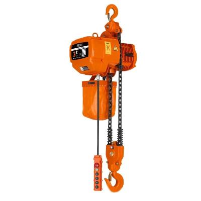 China 0.5 Ton 1 Ton 380v 2 Ton Electric Trolley 3 Phase Chain Hoist With Remote Control Chain Hoist 0.5 Ton for sale