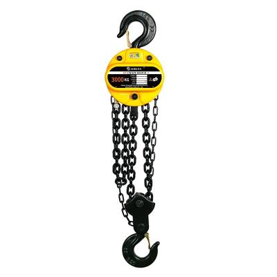 China Supply Mechanical 5ton HS Type Manual Chain Hotels Manufacturer Portable Hoist for sale