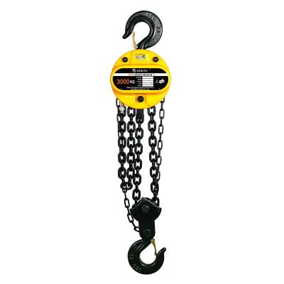 China Hot Selling High Quality Hotels CE Certification Pulley 1ton To 50ton HS Type Chain Hand Block for sale