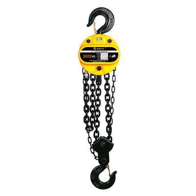 China Hotels HS Type Durable Chain Block Machine China Supplier 1-30t Lifting Chain Block Manual Chain Block for sale