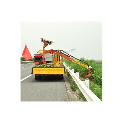 China New Developed Highway Road Vehicle-Muonted Hedge Trimmer Light Electric Grass Shears Double Edged Hedge Trimmer for sale