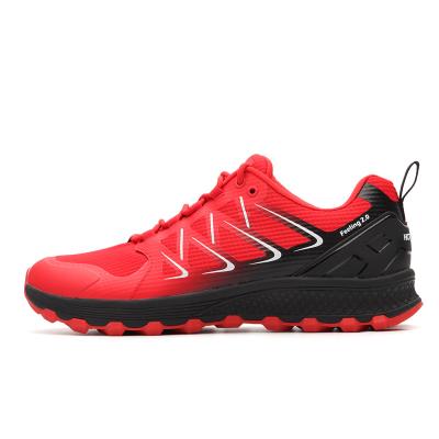 China EVA TPU Heat Sealed Breathable Trail Running Shoes For Increasing Men Trail Runners for sale