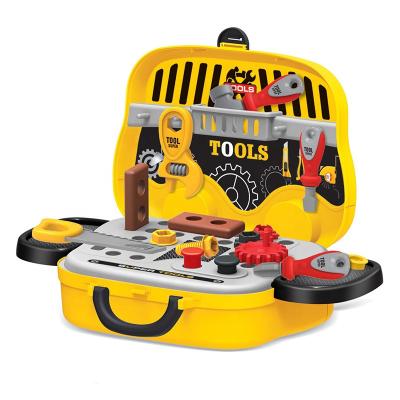 China ABS Tools Play Set Tool Case DIY Plastic Pretend Toys Tools Case for sale