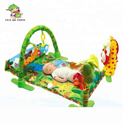 China Music Baby Play Mat Forest Infant Baby Fitness Crawling Mat for sale