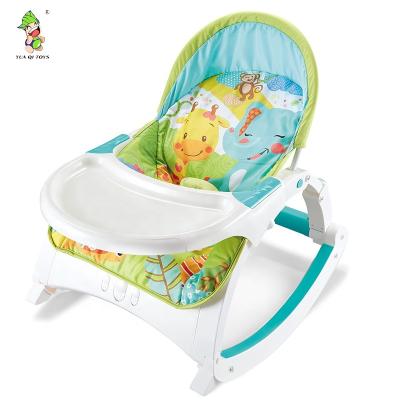 China Music Baby Feeding Chair Baby Multifunctional Rocking Chair Baby Music Chair for sale