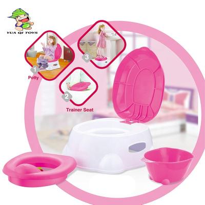 China New Baby Toilet Plastic Kids Toilet Seat Plastic Commode Toys for sale