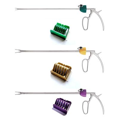 China Single Use Endoscopic Edge-o-lok Laparoscopic Surgical Instruments Yellow Purple Green Clip for sale