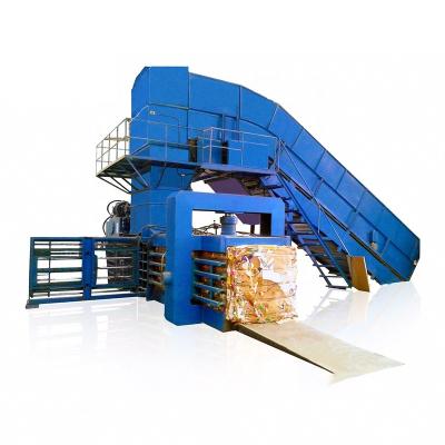 China machinery & Horizontal Automatic Carton Material 150T Waste Compress Baler Hydraulic Packing Press Machine for sale