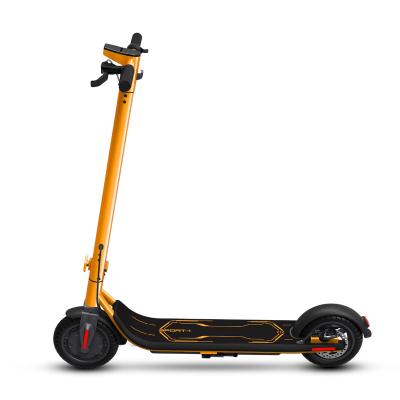 China 2022 Newest Design Model 8.5inch 2 Wheels LED Motor Frame Electric Private Battery Max Time Scooter Charging Brake for sale