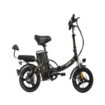 China City Fat Folding Ebike SL Fat Bike 350w 48v 10ah Electric Bicycle Fat Tire Carbon Ebike for sale