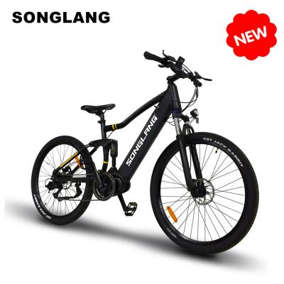 China 2021 china 500W 48v alloy mountain aluminum reclined SONGLANG e-bike assist electric bicycle fat tire e-bike for sale