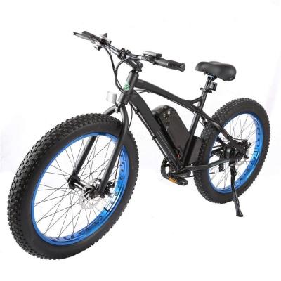 China Lastenfahrrad fat tire steel mountain e bike electric mountain bike 250w 350w 500w 750w 1000w for sale